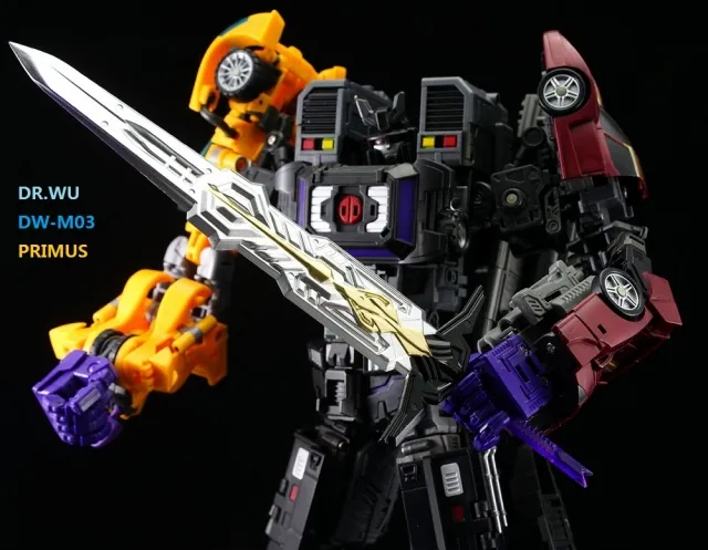 DW-M03 Primus Sword Silver Version | Dr. Wu | Upgrade Kit