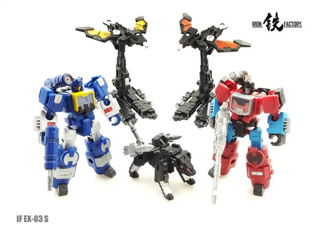 IF-EX03S Scouts and Sniper Set of 5 Figures | Iron Factory