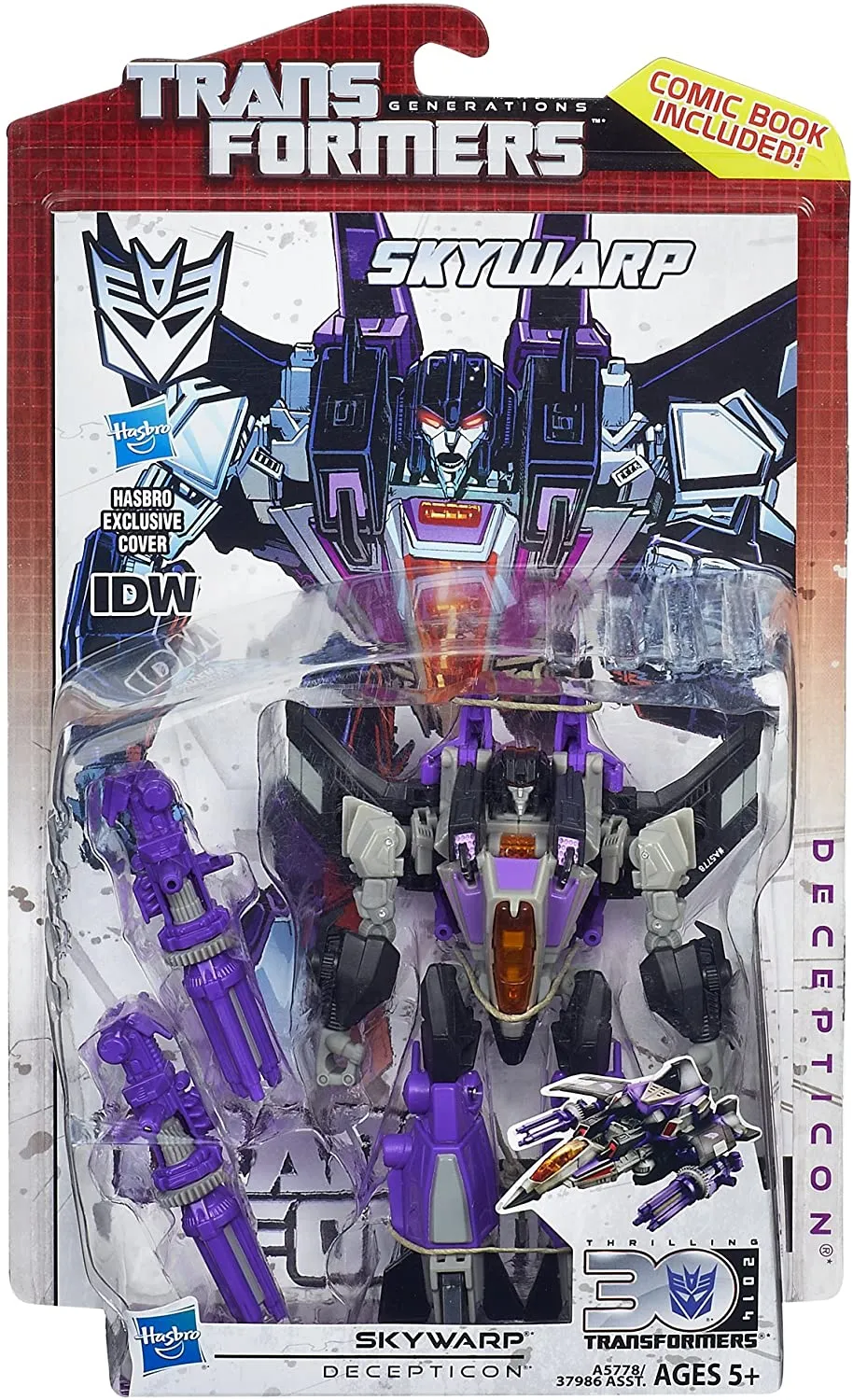 Deluxe Class Skywarp | Transformers Generations Thrilling 30