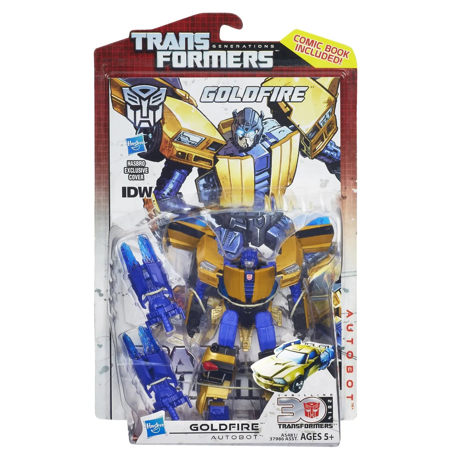 Deluxe Class Goldfire | Transformers Generations Thrilling 30