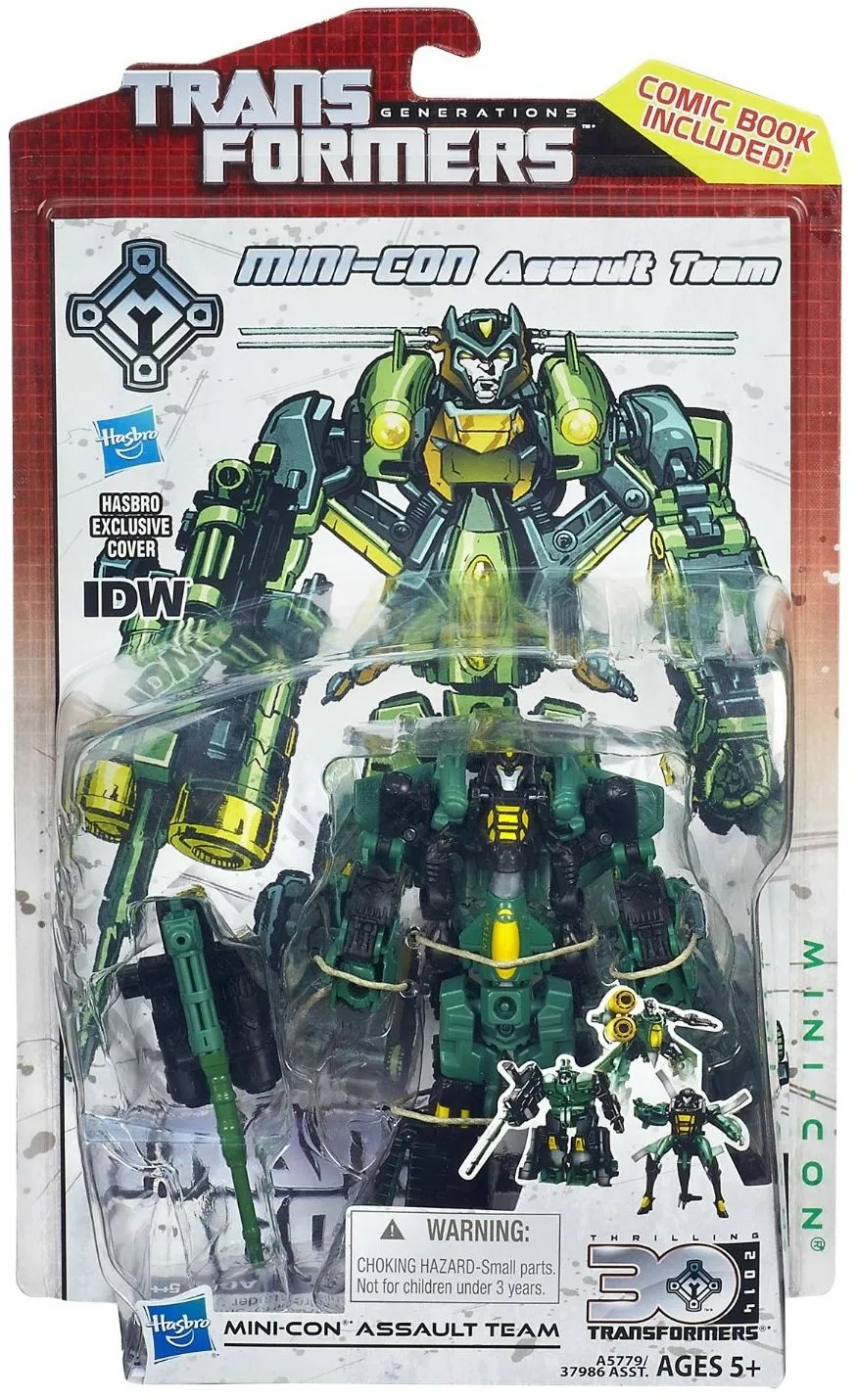 Deluxe Class Mini-Con Assault Team | Transformers Generations Thrilling 30