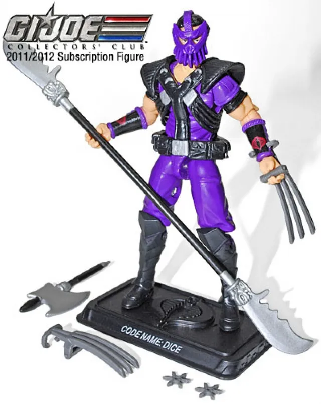 Dice 3.75-Inch Scale | G.I. Joe Collectors Club Exclusive