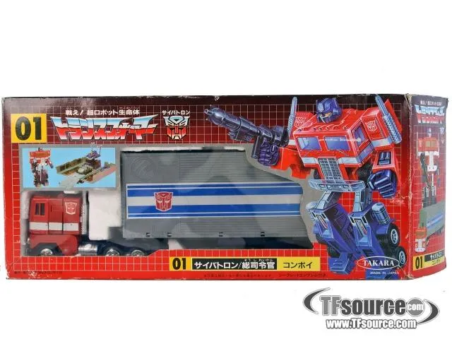 01 Optimus Prime | Vintage Japanese G1 Transformers