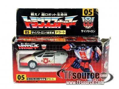 05 Red Alert G1 Car | Vintage Japanese G1 Transformers