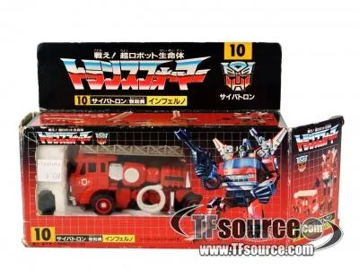10 Inferno G1 Car | Vintage Japanese G1 Transformers