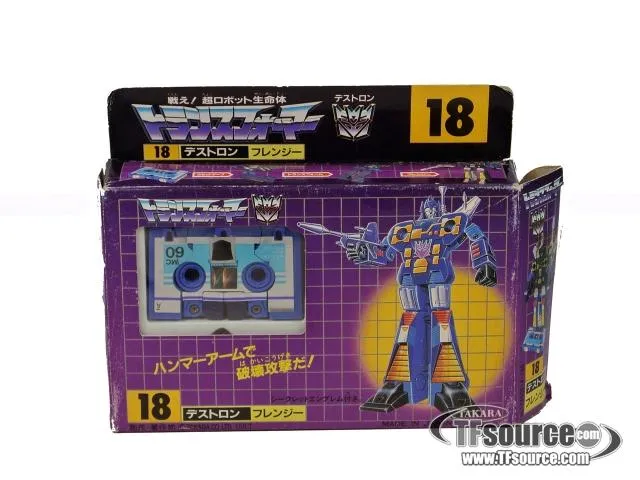 18 Frenzy Cassette | Vintage Japanese G1 Transformers