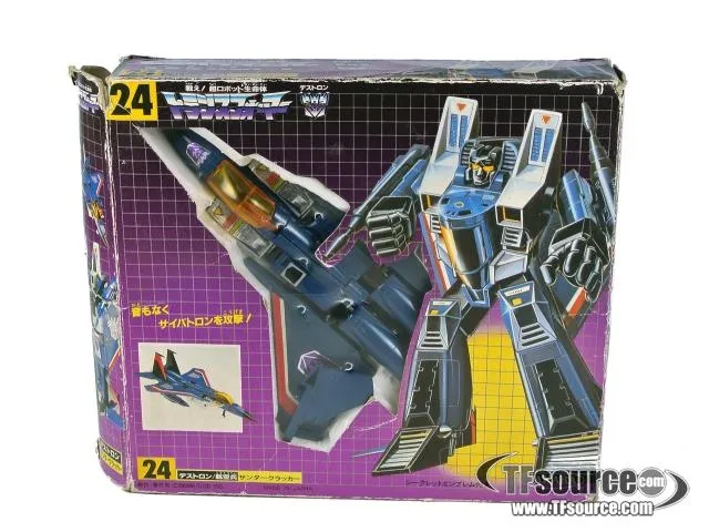 24 Thundercracker Seeker Jet | Vintage Japanese G1 Transformers