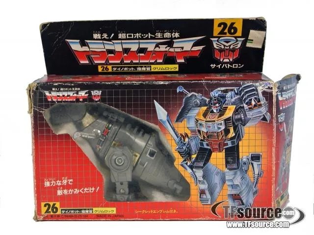 26 Grimlock Dinobot | Vintage Japanese G1 Transformers