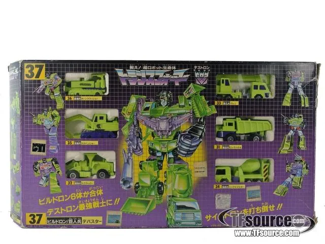 37 Devastator Combiner | Vintage Japanese G1 Transformers