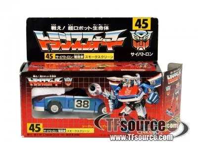 45 Smokescreen G1 Car | Vintage Japanese G1 Transformers
