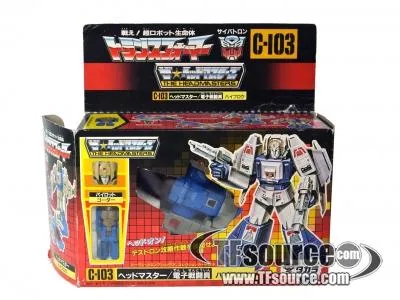 C-103 Highrbrow and Gort Headmaster | Vintage Japanese G1 Transformers