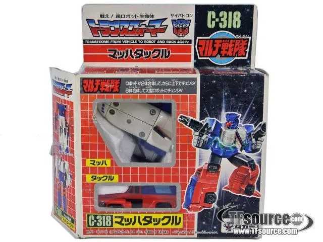 C-318 Machtackle Combiner | Vintage Japanese G1 Transformers
