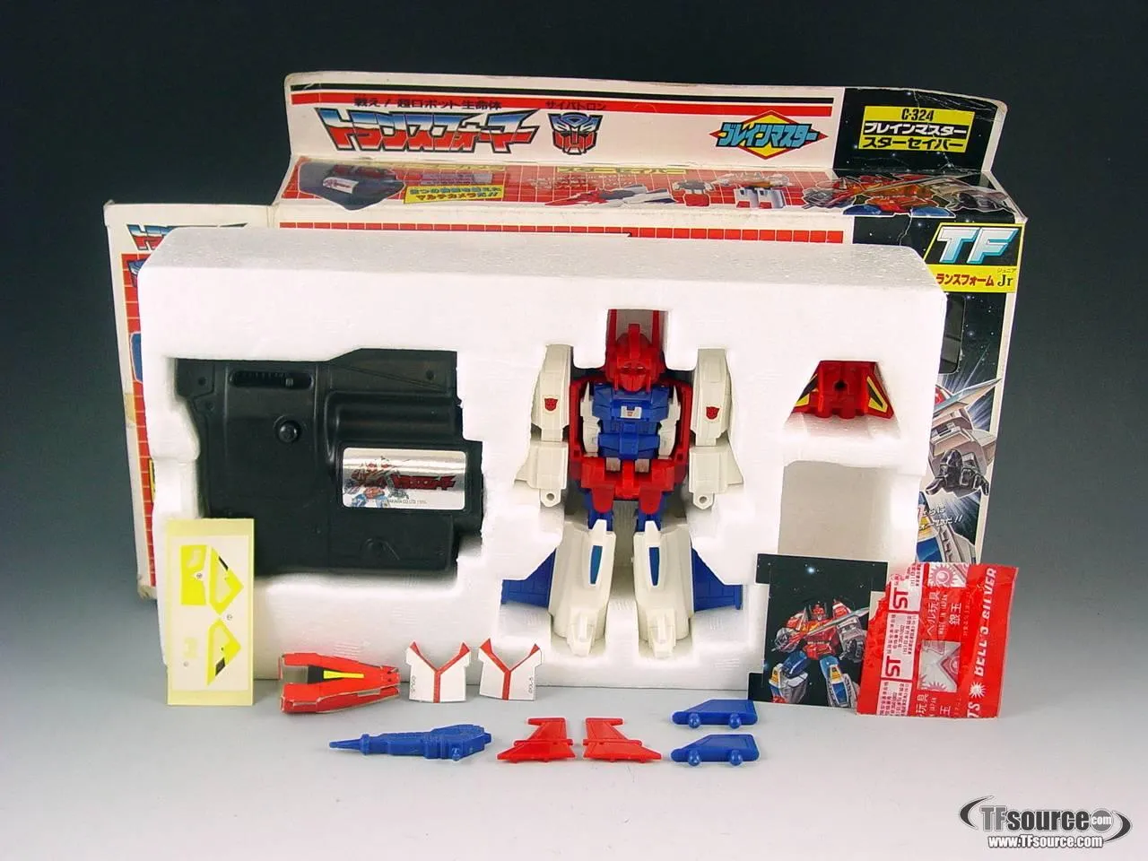 C-324 Star Saber Jr | Vintage Japanese G1 Transformers