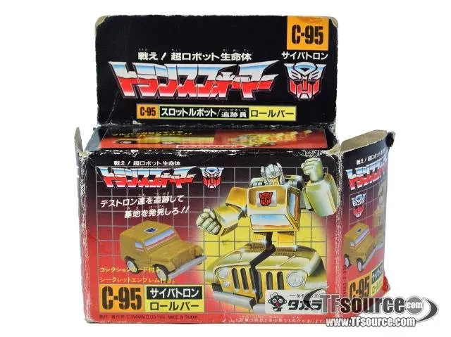 C-95 Rollbar Throttlebots | Vintage Japanese G1 Transformers