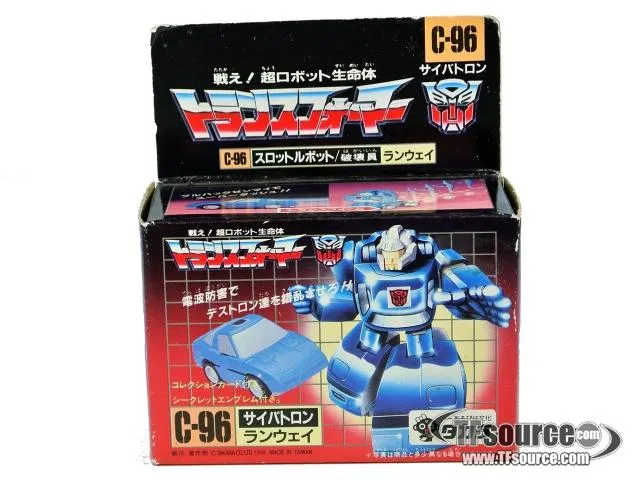 C-96 Freeway Throttlebots | Vintage Japanese G1 Transformers