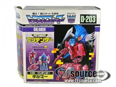 D-203 Submarauder Gilmer Pretender | Vintage Japanese G1 Transformers