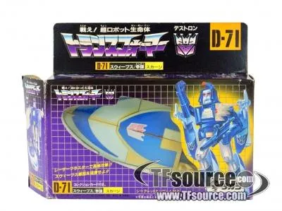D-71 Scourge | Vintage Japanese G1 Transformers