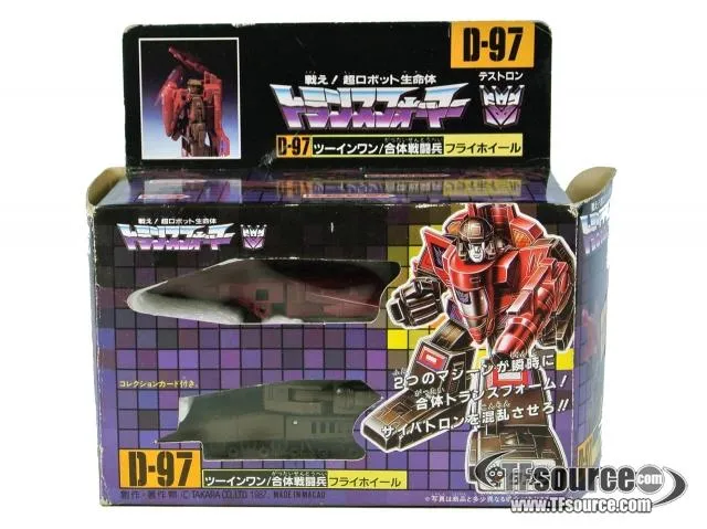 D-97 Flywheels Duocon | Vintage Japanese G1 Transformers