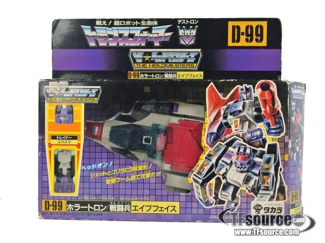 C-99 Apeface Headmaster | Vintage Japanese G1 Transformers
