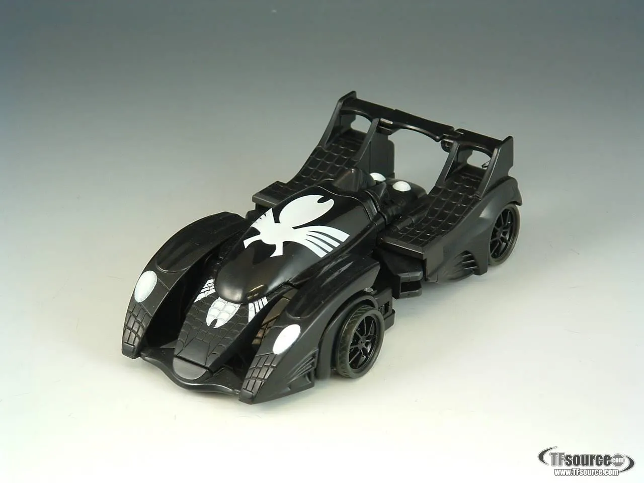 Marvel Transformer Crossover - Black Costume Spider-Man - Loose - 100% Complete