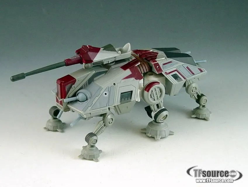 Captain Rex to AT-TE | Star Wars Transformers Crossover