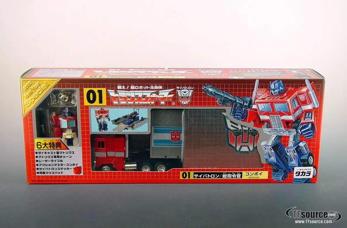 Transformers G1 Optimus Prime New Year Special Version | Transformers G1 Reissues