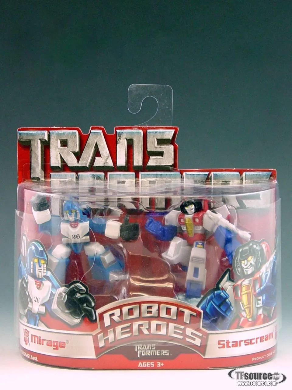 Mirage vs Starscream | Transformers Robot Heroes