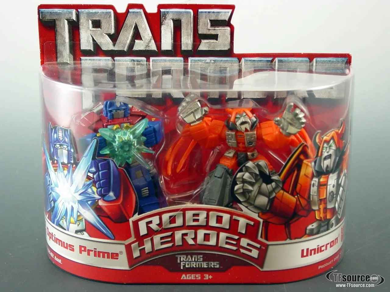 Optimus Prime vs Unicron | Transformers Robot Heroes