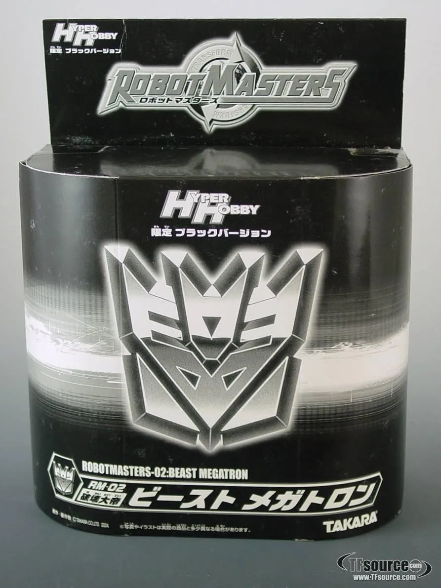 RM-02 Beast Megatron Black Version | Transformers Robot Masters