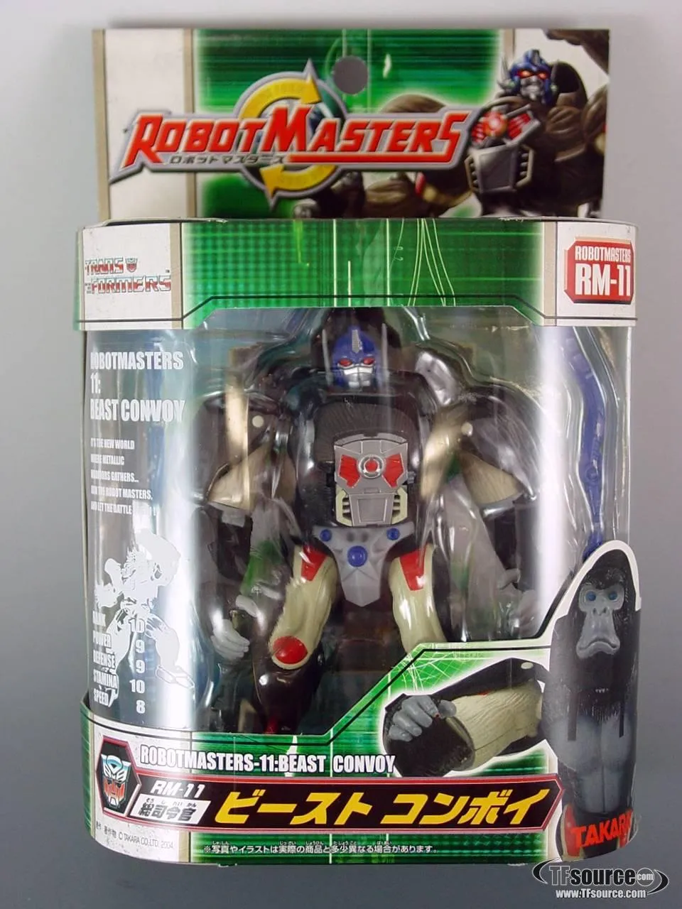 RM-11 Beast Convoy | Transformers Robot Masters