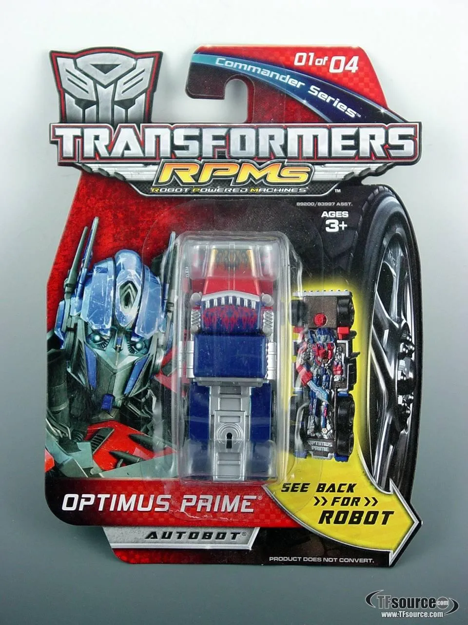 Optimus Prime Rpms | Transformers 2 ROTF Revenge of the Fallen