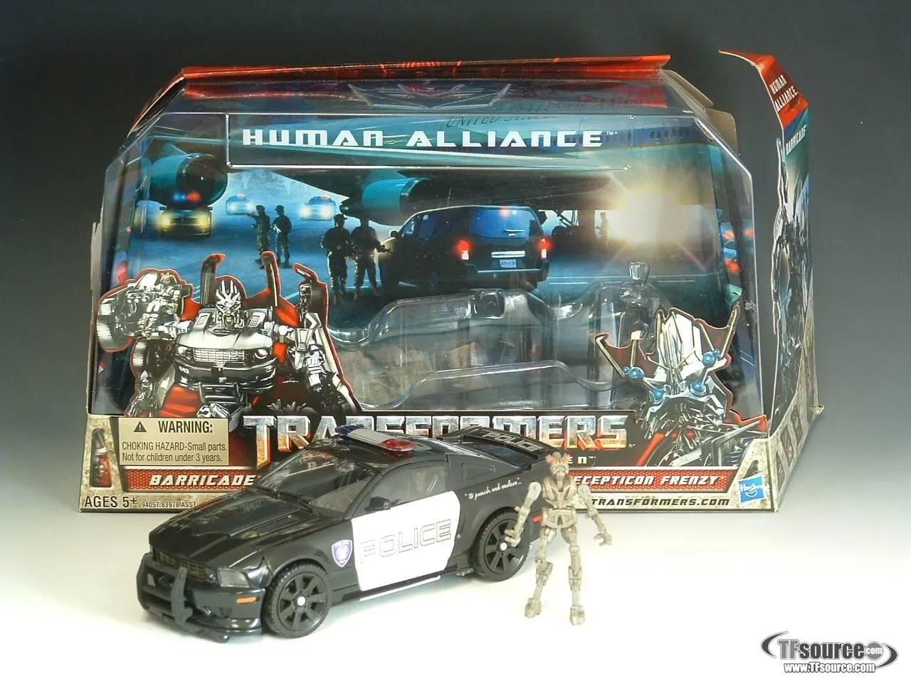 Human Alliance Barricade and Frenzy | Transformers 2 ROTF Revenge of the Fallen