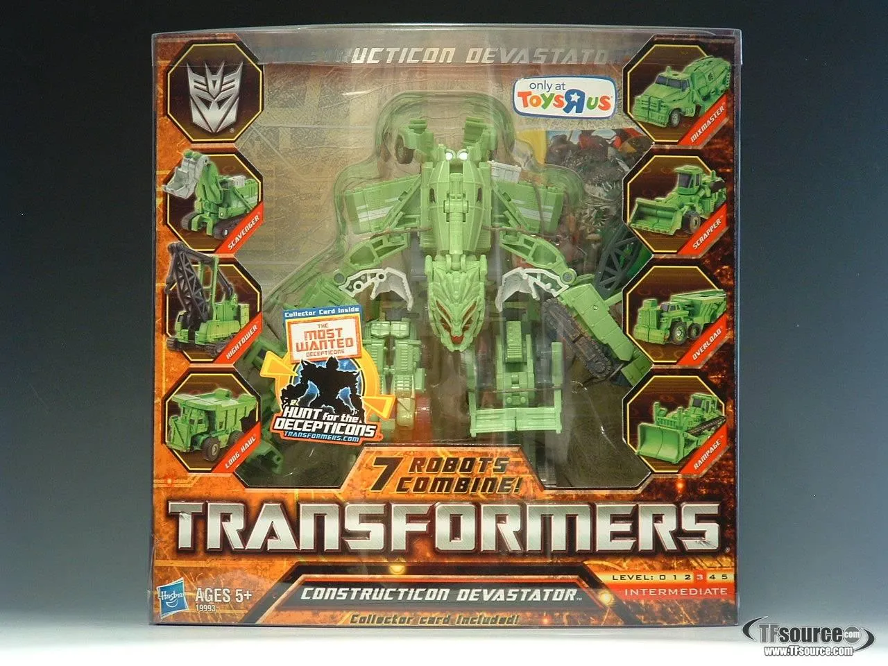 Legends Class Constructicon Devastator G1 Color Version Exclusive | Transformers 2 ROTF Revenge of the Fallen