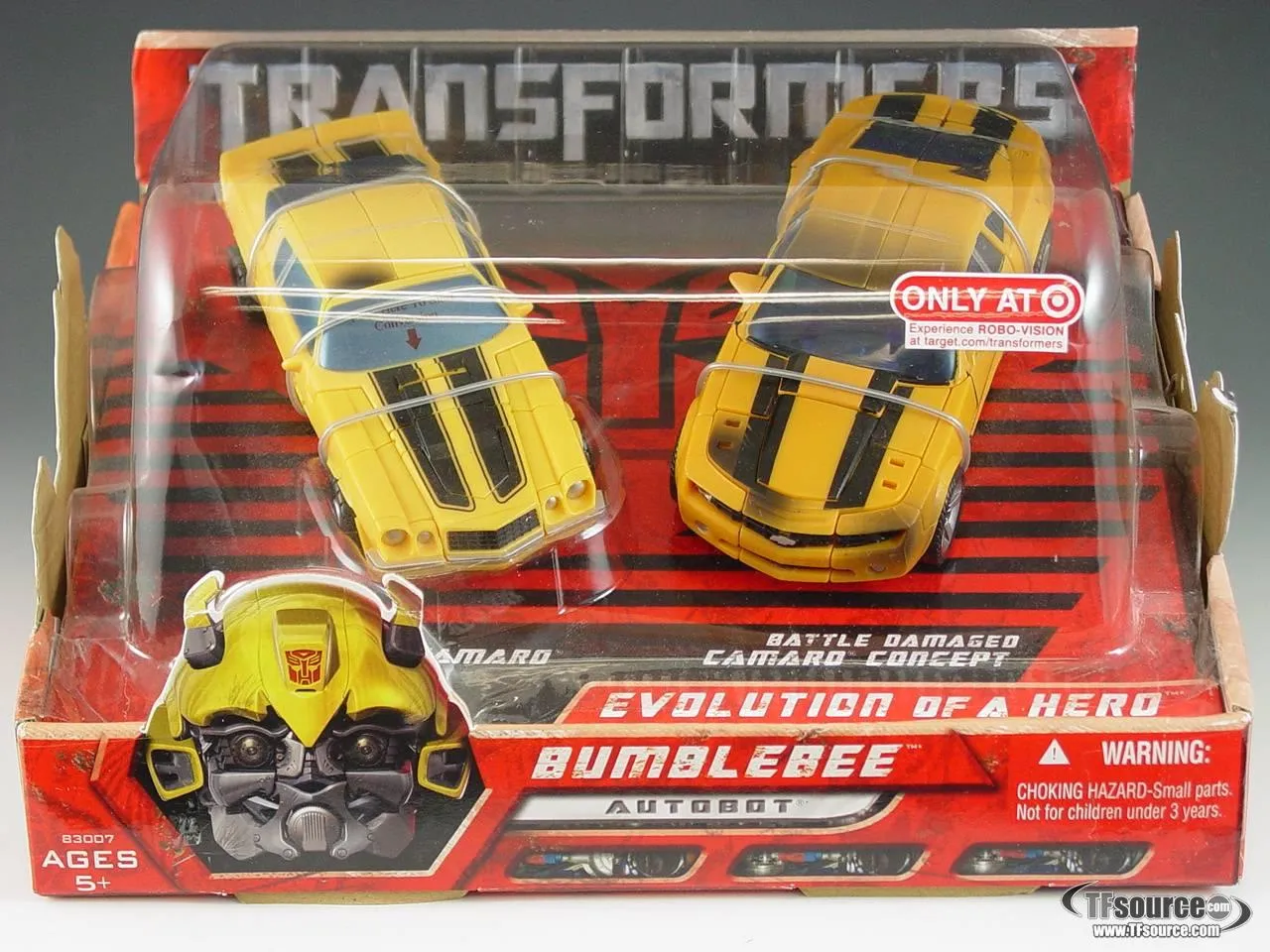 Deluxe Class Bumblebee Evolution of a Hero Exclusive | Transformers the Movie