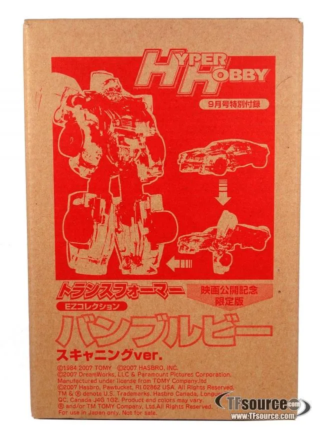 Legends Class Bumblebee Scanning Version Hyper Hobby Exclusive | Transformers the Movie