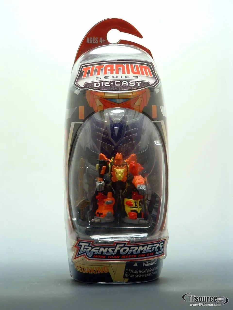 Predaking 3-Inch | Transformers Titanium Robot Masters
