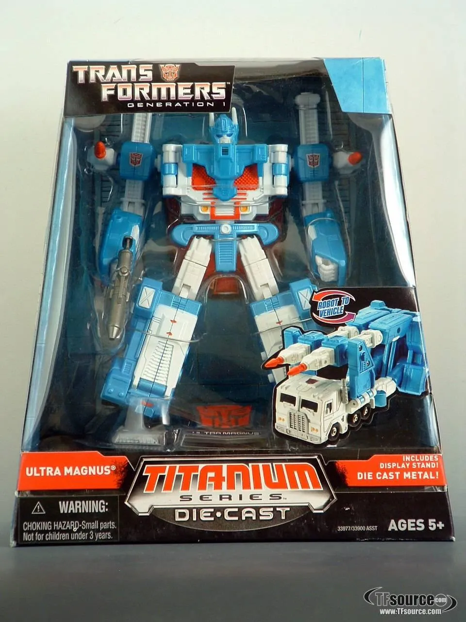 Ultra Magnus Generation 1 6-Inch | Transformers Titanium Cybetron Heroes