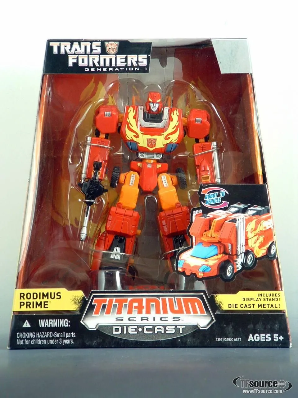 Rodimus Prime | Transformers Titanium Cybetron Heroes