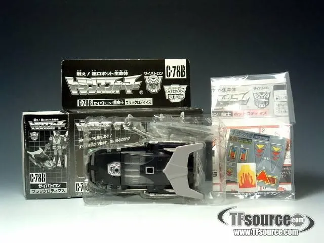 C-78B Black Rodimus Tokyo Toy Show Exclusive Transformers G1 | Transformers Collectors Edition