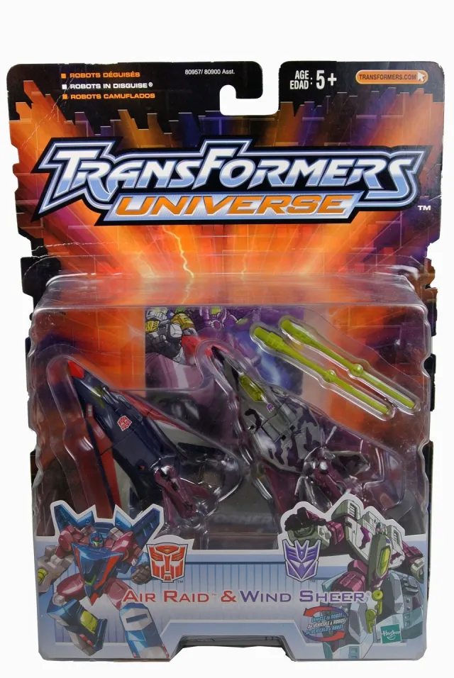 Deluxe Class Air Raid and Wind Sheer | Transformers Universe