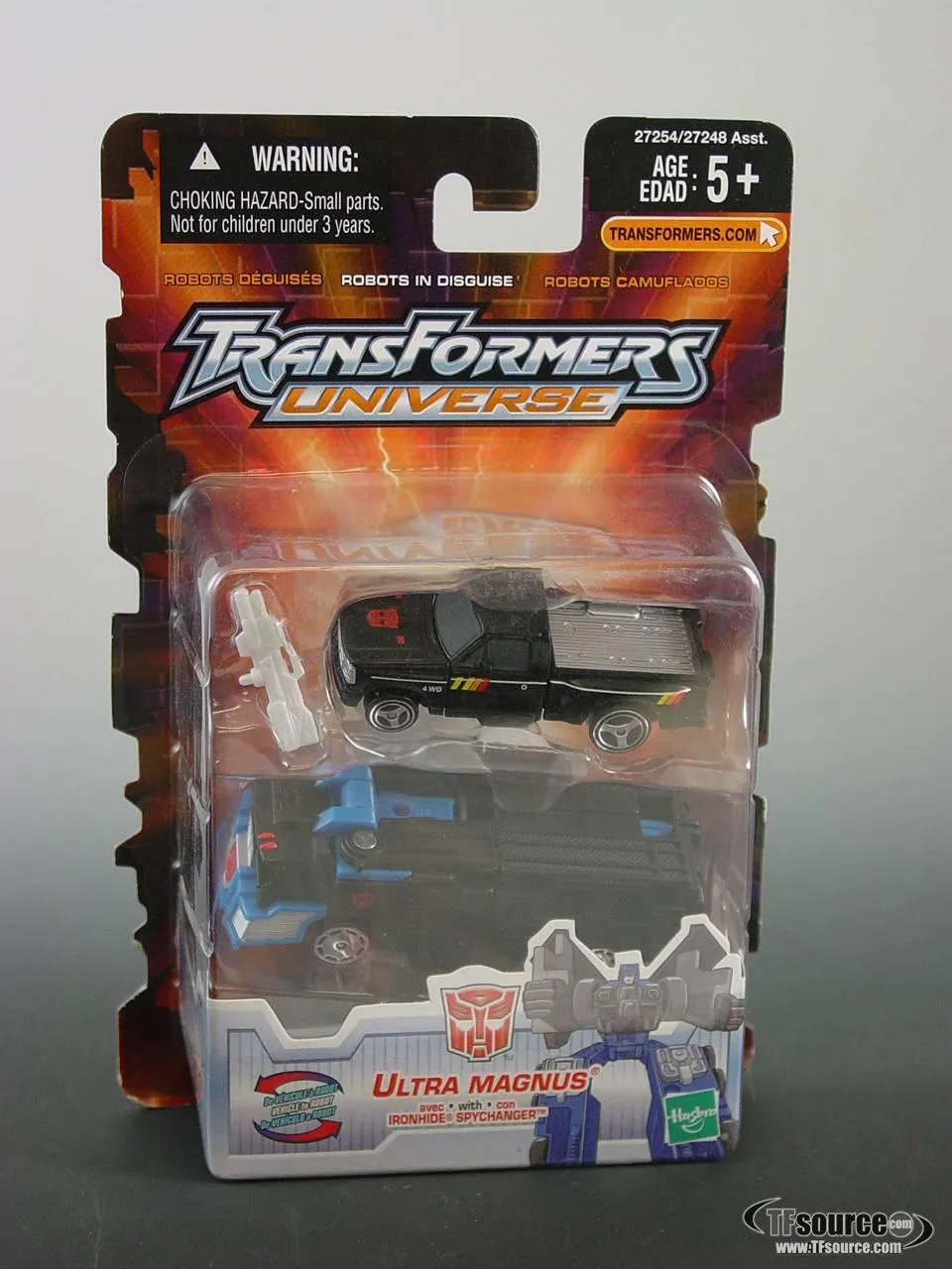 Ultra Magnus and Ironhide Spy Changer Set | Transformers Universe